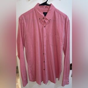 J. Crew Men's Casual Pink Button-Down Shirt